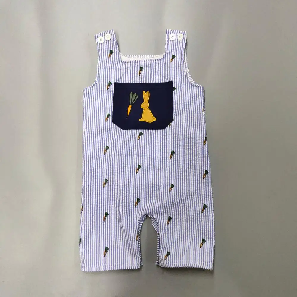 Пасхальное От 0 до 3 лет для новорожденных детей летняя Милая тканая одежда с