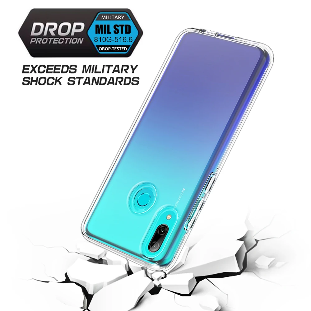 Прозрачный противоударный чехол для Huawei Honor 10i 10 Lite P Smart Plus 2019 P20 lite Nova 5i Прочный 2 в 1