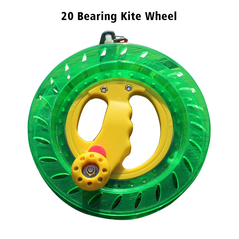 

Accessories Flying Handle Children Crystal For Adults String Anti Reversal Outdoor Toys Line Winder Low Noise Twisted Kite Wheel