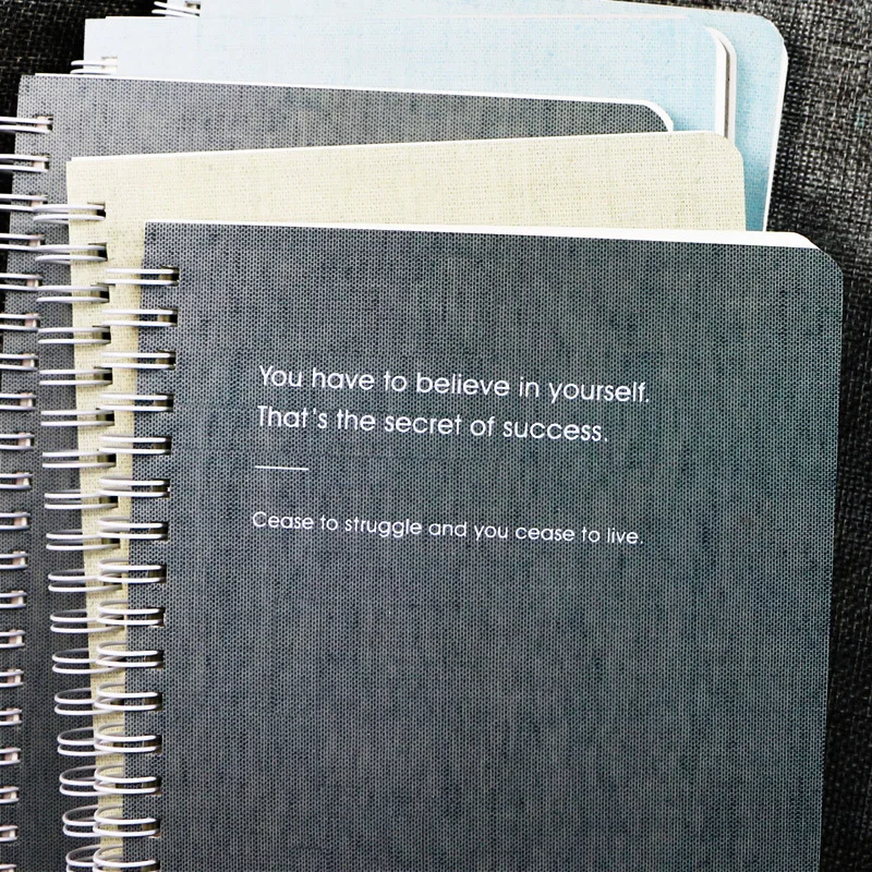 Новый блокнот A5 портативный карманный с рулоном для изучения иностранных языков