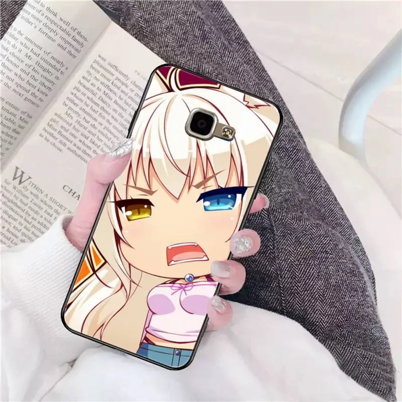 TOPLBPCS Nekopara Chocola Vanilla Cat Girl Phone Case for Samsung A51 01 50 71 21S 70 31 40 30 10 20 S E 11 91 A7 A8 2018 | Мобильные