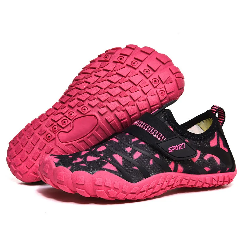 

Children's Anti-cutting Five-finger Shuoxi Shoes Beach Swimming Amphibious Wading Non-slip Breathable Leisure Kids Shoes CS243
