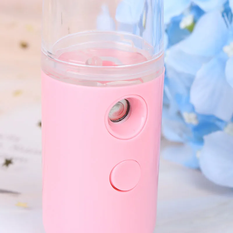 

USB Portable Nano Mist Spray Atomization Mister Face Facial Moisturizing Handy