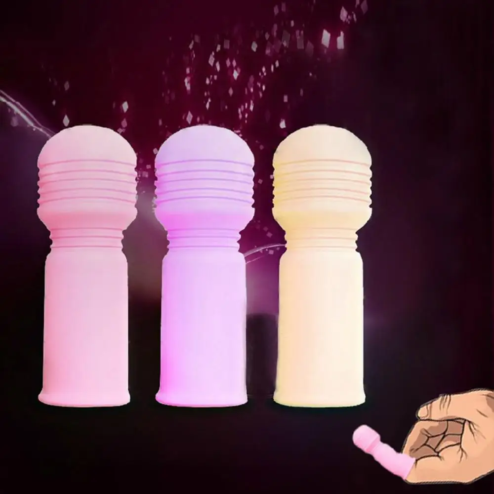 Случайный цвет мини палец av вибратор для женской мастурбации стимуляция массаж