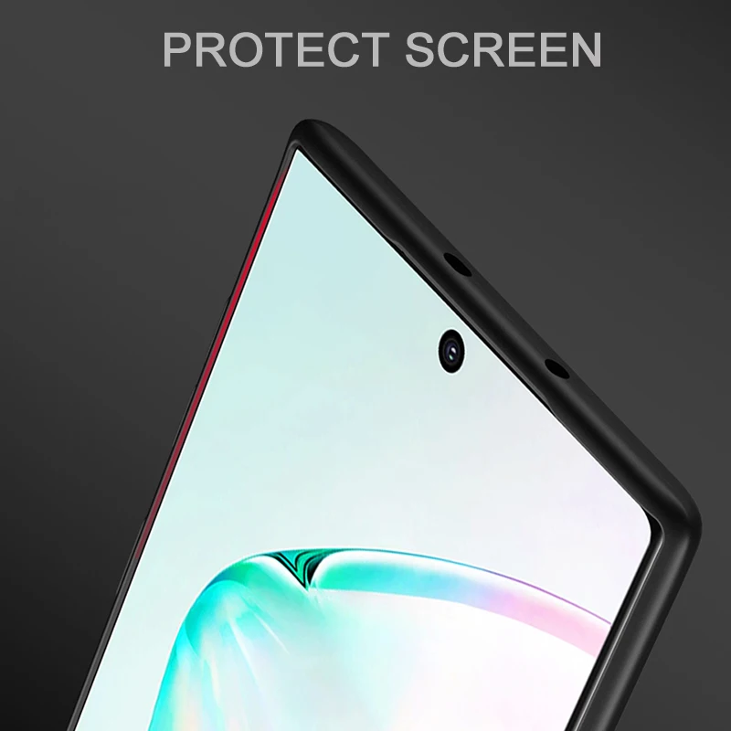 Ultra-thin Soft Case for Samsung Galaxy Note 10 Plus 10+ 20 9 8 Ultra S22 S21 S20 FE S10 S10E S9 S8 Matte Silicone Back Cover
