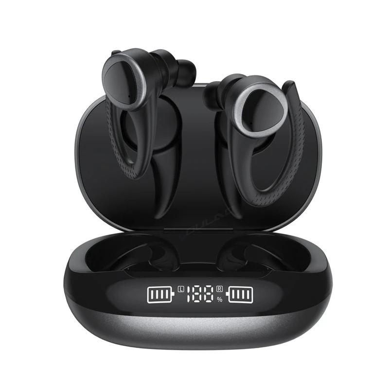 

TWS Bluetooth-Compatible Earphone Wireless Headphones Noise Cancelling Stereo Sport Waterproof Headsets Handsfree Microphone