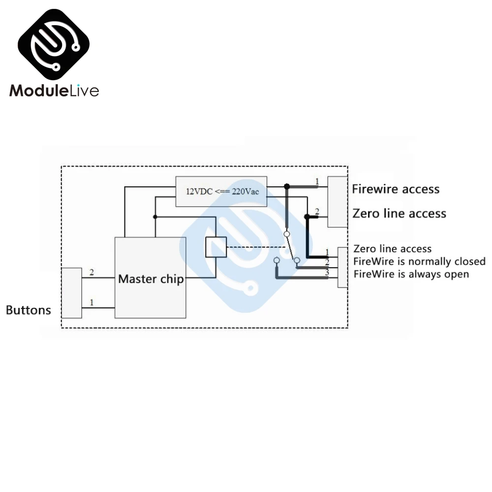 Цифровой дисплей переменного тока 220 В реле задержки таймера плата модуль