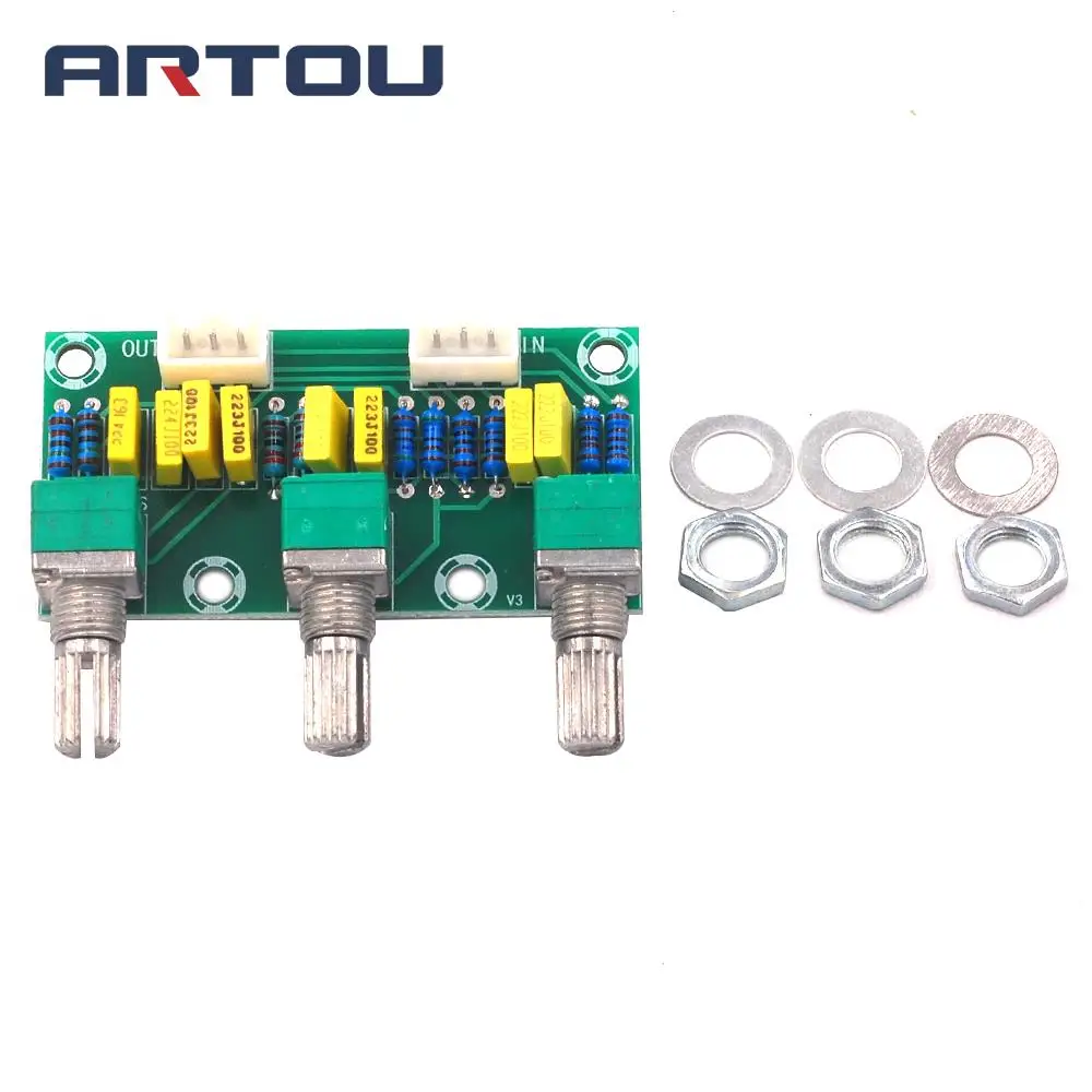 XH M802 пассивная тональная плата предусилитель модуль питания низкая Регулировка