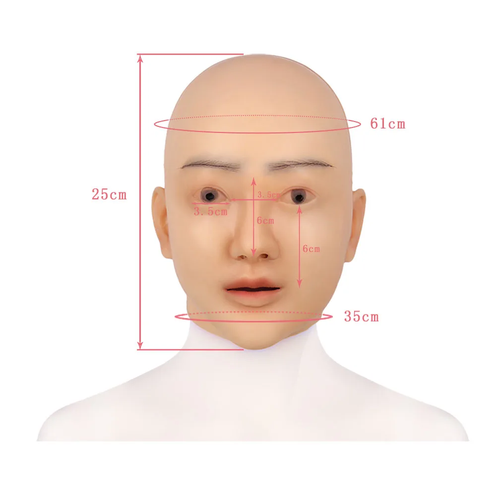 Мягкая силиконовая Маскарадная маска Анжелы для транссексуалов мужчин и женщин