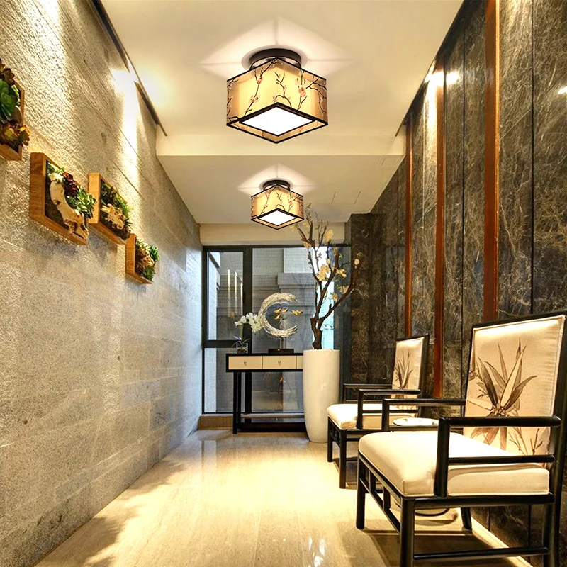 Светодиодный потолочный светильник для дома прихожей современный китайский