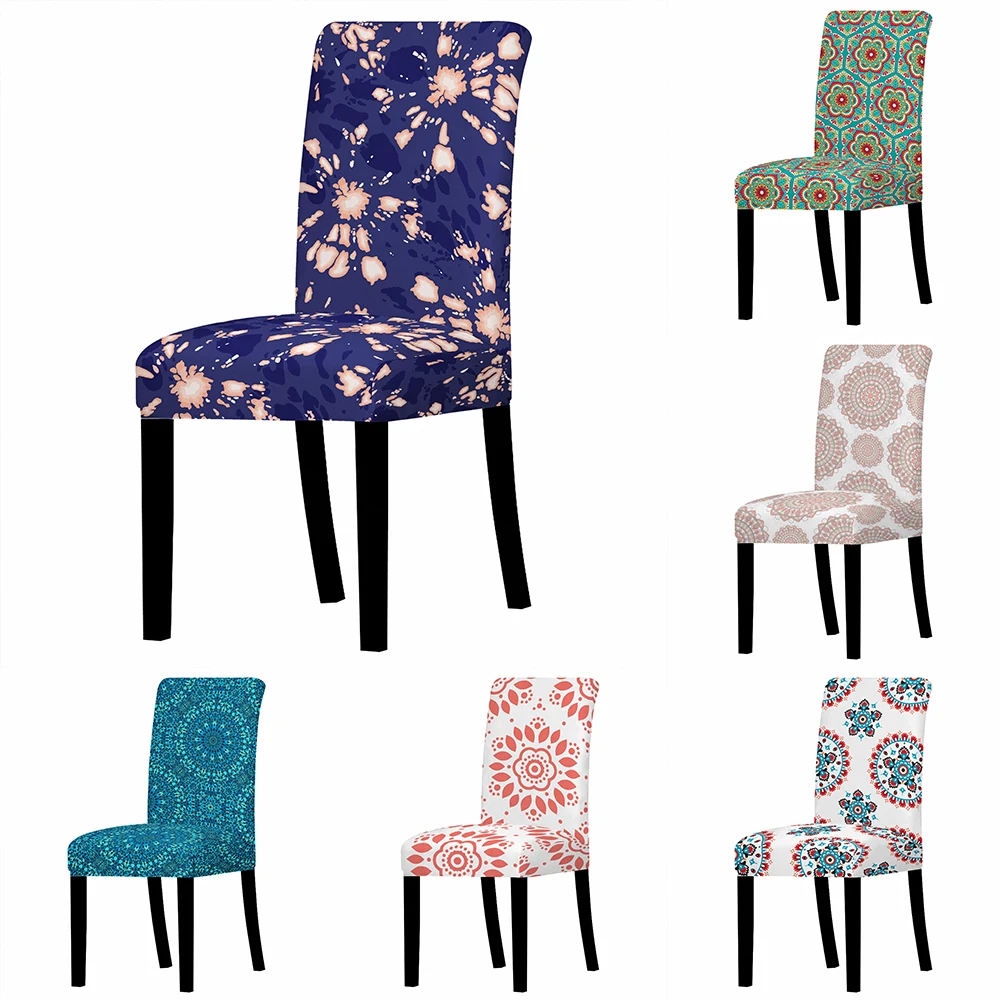 Чехол для стула в богемном стиле домашнего обеда Многофункциональный эластичный