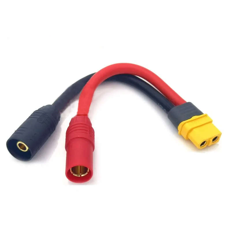 

1PCS 10/15/20/30cm Lithium Battery Charger ESC Adapter Cable AS150 Male Female to XT60 Female Plug RC Conversion Wire for Drone