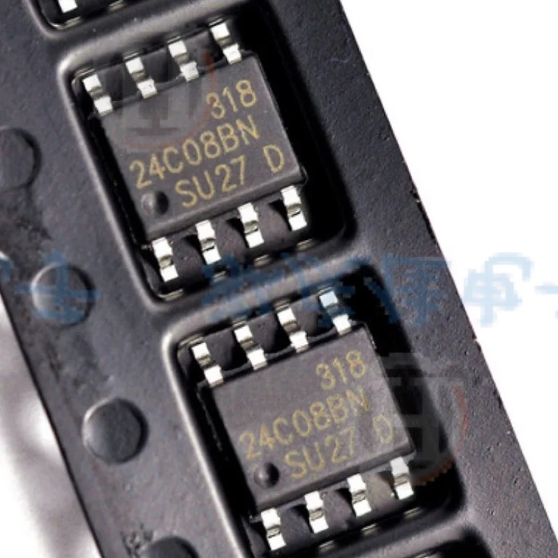 20 шт./лот 24C08 AT24C08 AT2408BN AT2408N SMD SOP 8 чип для хранения 100% новый|Интегральные схемы| |