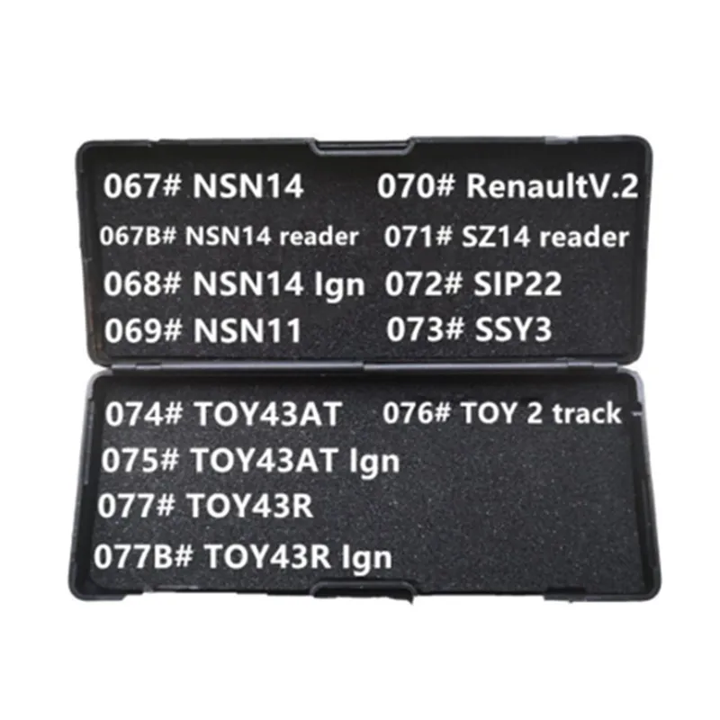 Слесарные инструменты Lishi 2 в 1 TOY2014 TOY40 TOY48 TOY43 TOY38R HU162T8 VA6 VA2T VAC102 WT47T YH35R reader |