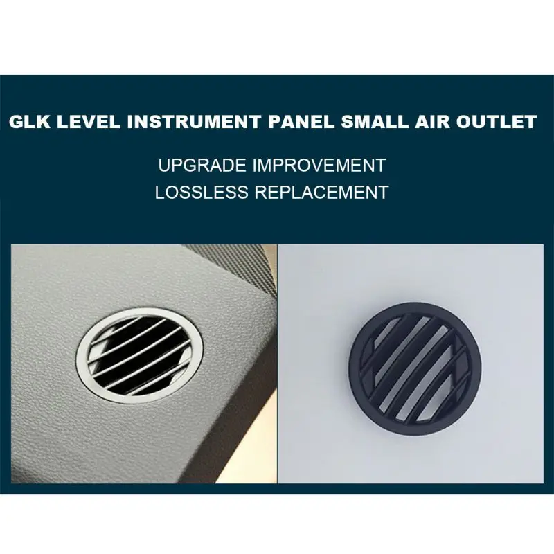 

Car Instrument Panel Air Conditioning Round Grille Air Outlet for Mercedes X204 GLK Level GLK300 Auto Parts July 19
