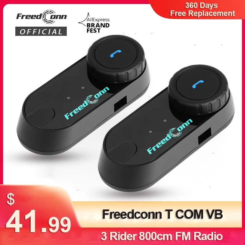 Гарнитура для мотоциклетного шлема FreedConn TCOM VB bluetooth-гарнитура наушников