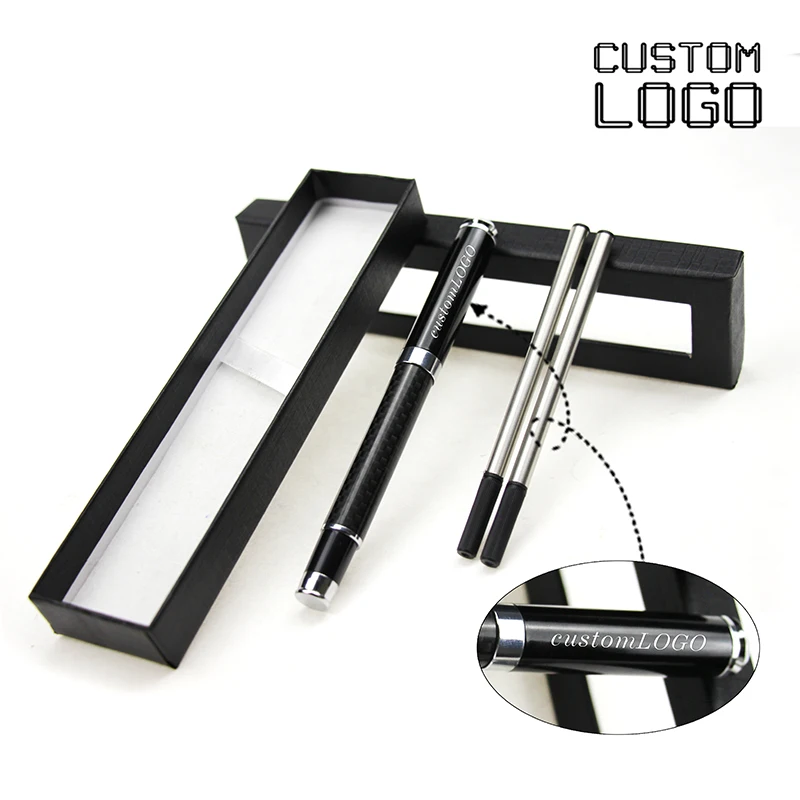 Металлическая гелевая ручка на заказ рождественский подарок роскошная