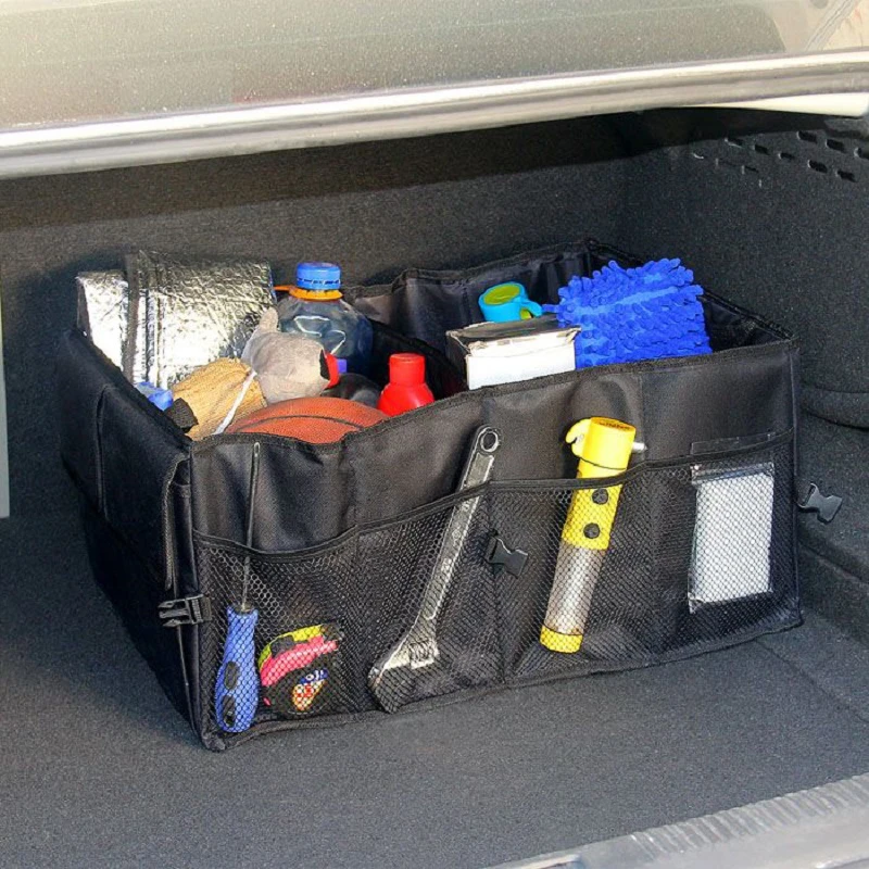 

Universal Car Trunk Organizer Eco-Friendly Durable Collapsible Foldable Cargo Storage Box SUV Auto Traveling Case