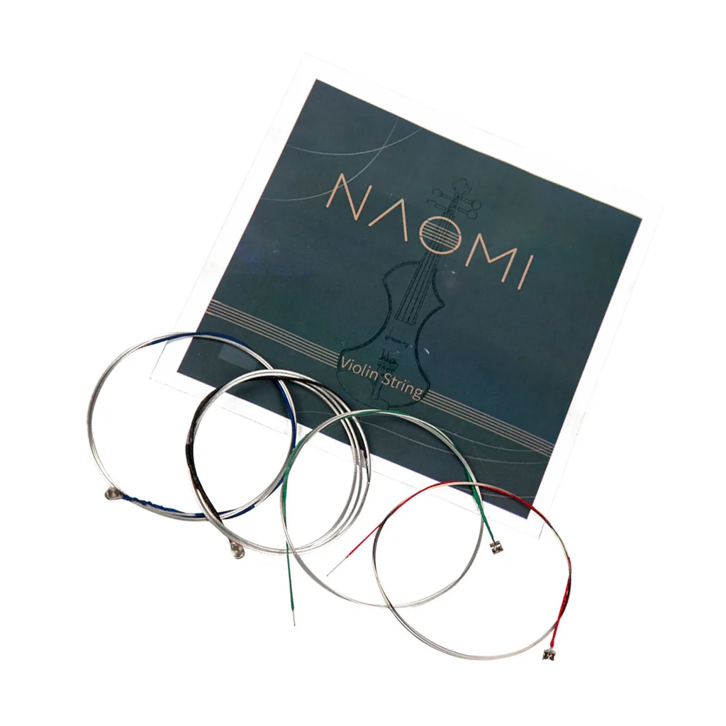 

4pcs/set Violin String Nickel String for 4/4 3/4 Violin Musical Instruments Accessories