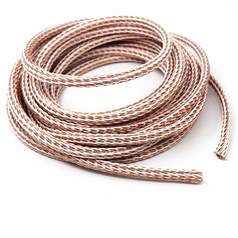 Серебристый аудиофил 12TC звуковая линия HIFI основная однокристальная медная