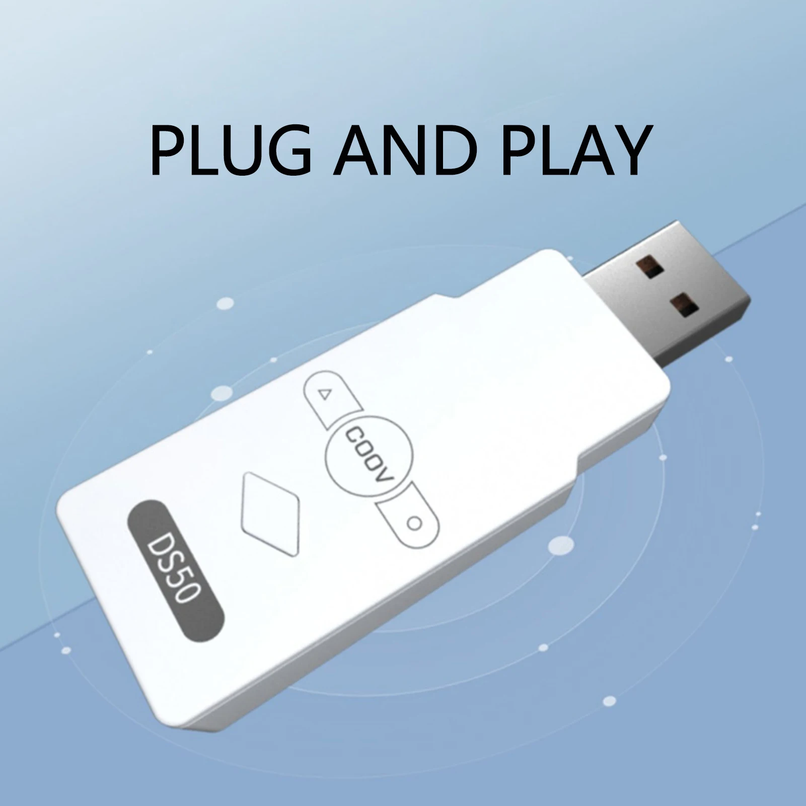 Беспроводной Bluetooth-адаптер конвертер Coov DS50 для Nintendo Switch PS4 PS5 X-box один ПК