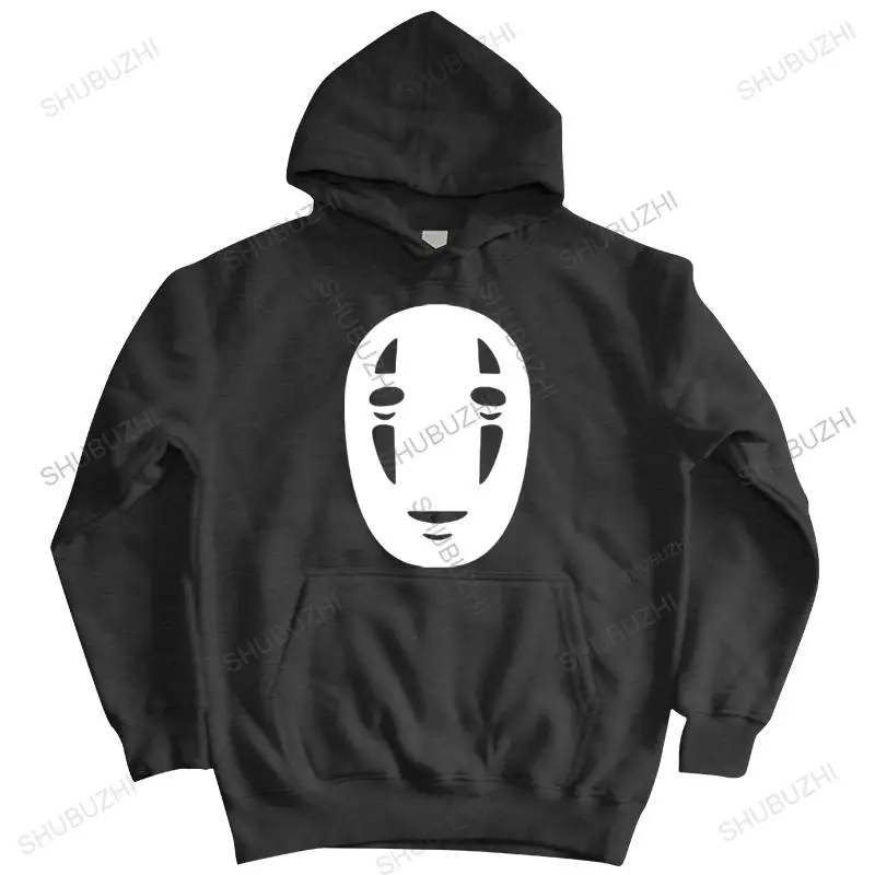 

Japanese Anime Spirited Away hoody men Studio Ghibli Mask No Face jacket casual comics cartoon Female Spring and Autumn Zip-up