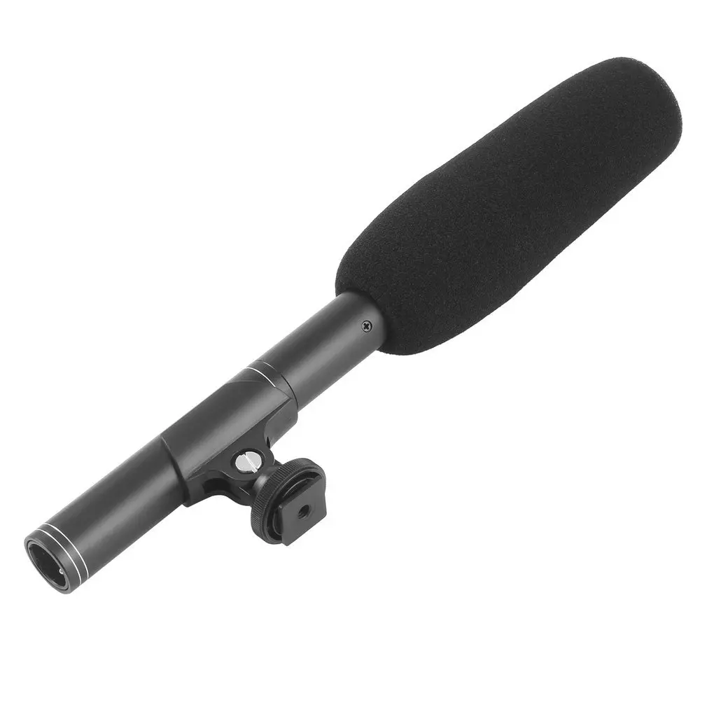 

Professional High Sensitivity Vioce Recording Broadcast Stereo Condenser Conference Interview Microphone For DSLR SLR Camera