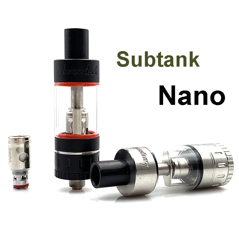 RunVape Single Kangertech Subtank Nano Atomizer 3 мл Sub Ohm SSOCC Coil Tank для Kanger Subox Mini Vape Mod|Атомайзеры