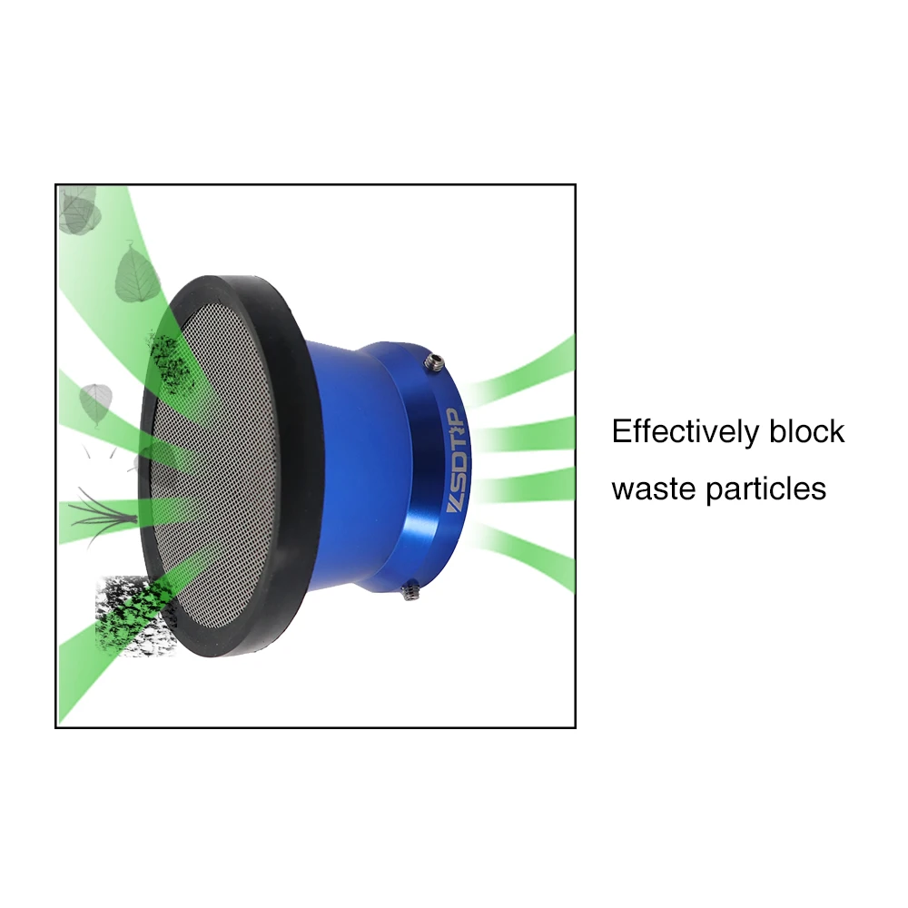 

SCL Racing 50mm Motorcycle Air Filter Cup Wind Horn Cup With Rubber Mesh For PWK21 24 26 28 30mm PE28 30mm Carb