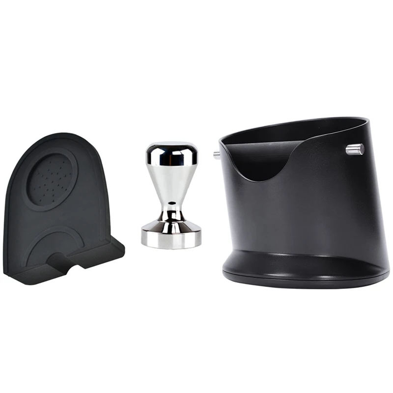 

51 мм коврик для темпера для кофе, силиконовый резиновый угловой коврик для темпера, кофейник и кофейник, нескользящая мусорная корзина для к...