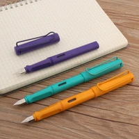 posture correction 370 plastic fountain pen frosted color school student office gifts stationery