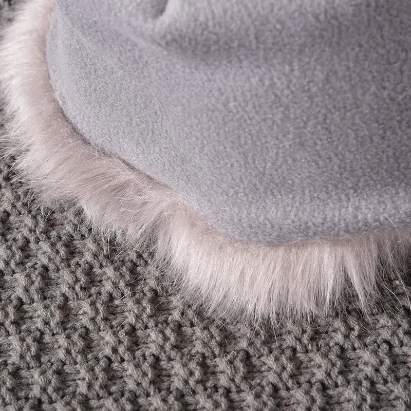 

Winter Knitting Women's Fashion Joker Hat Hair Knitted Hats Sombreros De Mujer Winter Hats for Women Czapka Zimowa Winter Hat