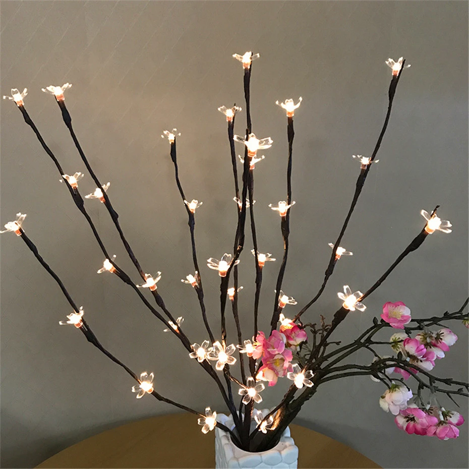 Гирлянда с 20 светодиодами на ветви лампа для высоких ВАЗ наполнитель светильник