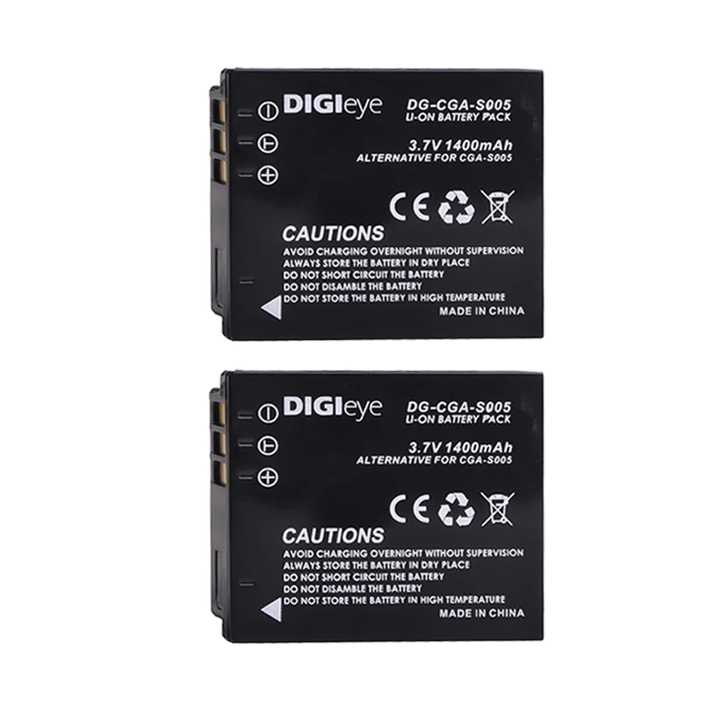 2X CGA S005 S005E DMW BCC12 Батарея для цифрового фотоаппарата Panasonic Lumix DMC FS1 FS2 FX1 FX3 FX8 FX9 FX10 FX12