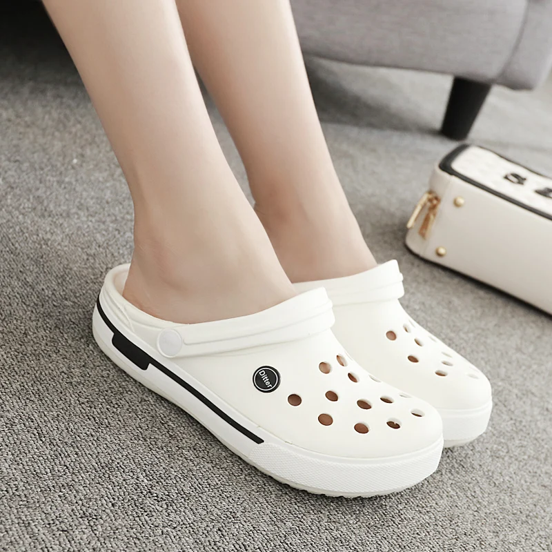 2021всесезонные женские сабо Садовые сандалии Милые тапочки ярких