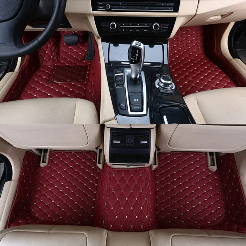 Top quality! Custom special car floor mats for Toyota Land Cruiser Prado 120 5 seats 2009-2002 waterproof carpets 2004 | Автомобили и