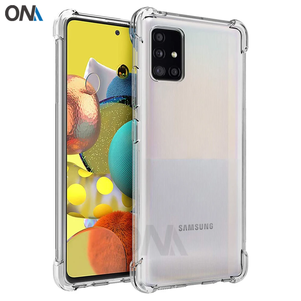 Противоударный чехол для Samsung Galaxy A51 A50 A50s 5G UW силиконовые чехлы телефонов задняя