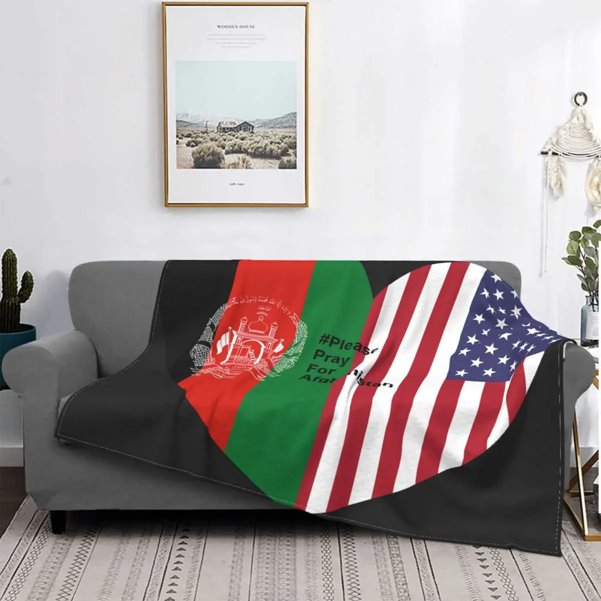 

Пожалуйста, молитесь за знак Афганистана, одеяло с американским флагом, Фланелевое осеннее одеяло для постельного белья, офисное одеяло