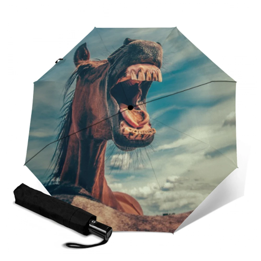 Двойной автоматический складной зонт для путешествий ветрозащитные зонты от