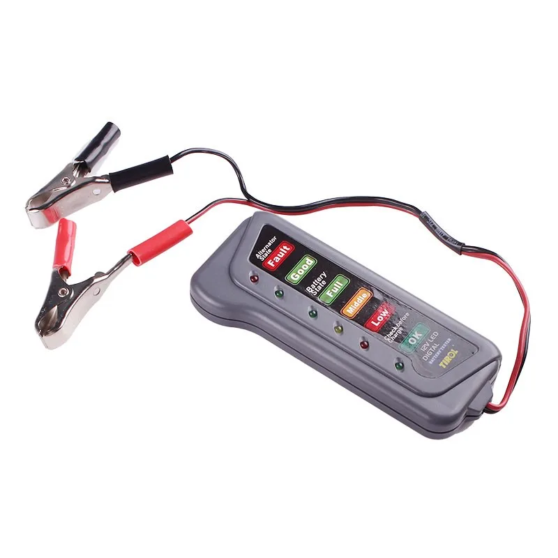 10 шт мощностью 12V для автомобилей цифровой Батарея Тесты er генератор переменного