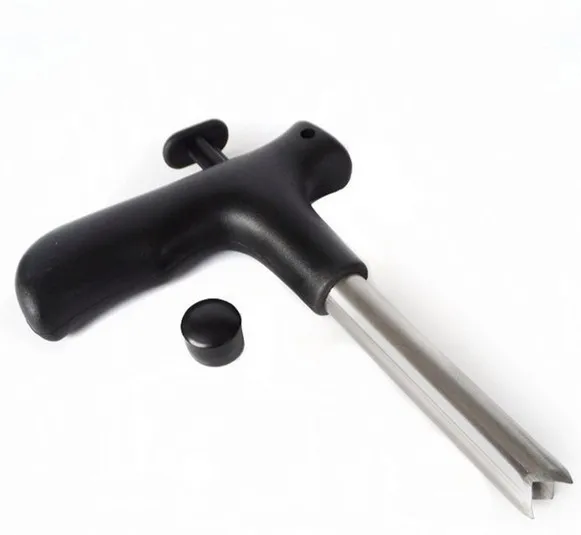 The Coconut Opener Tool 1Pcs Black Coco Water Punch Tap Drill Straw Open Hole Cut Gift Fruit Openers Tools Kitchen Gadgets | Дом и сад