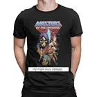 Мужские футболки He-Man And The Universe, винтажная хлопковая футболка премиум-класса, топы для фитнеса, футболка, одежда, рубашки