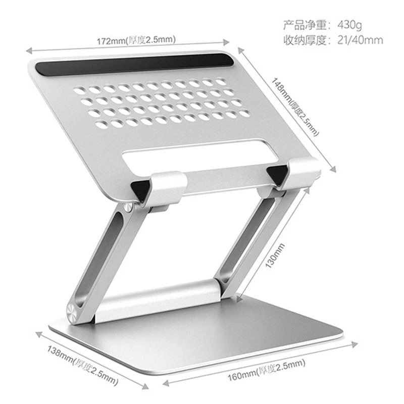 

Tablet Stand Height Adjustable Stand Foldable Holder For iPad Pro 12.9 11 10.2 10.9 Air 4 3 Mini 5 2020 Samsung Xiaomi Mi Huawei