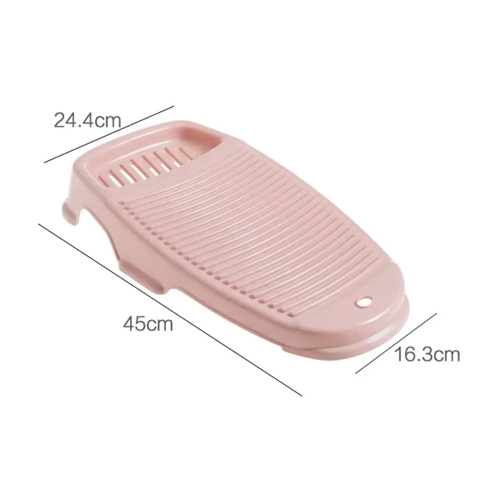

Hangable Plastic Anti-skid Washing Board Thickening Washing Clothes Washboard Home Large Board Washing Plate