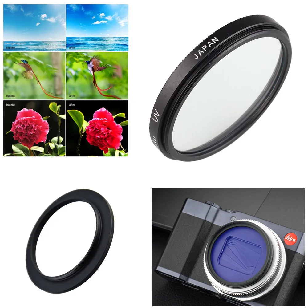 Кольцо адаптер для УФ фильтра Panasonic Lumix LX10 LX15 TZ200 TZ220 ZS200 ZS220 TX2 ZS100 TZ100 40 5