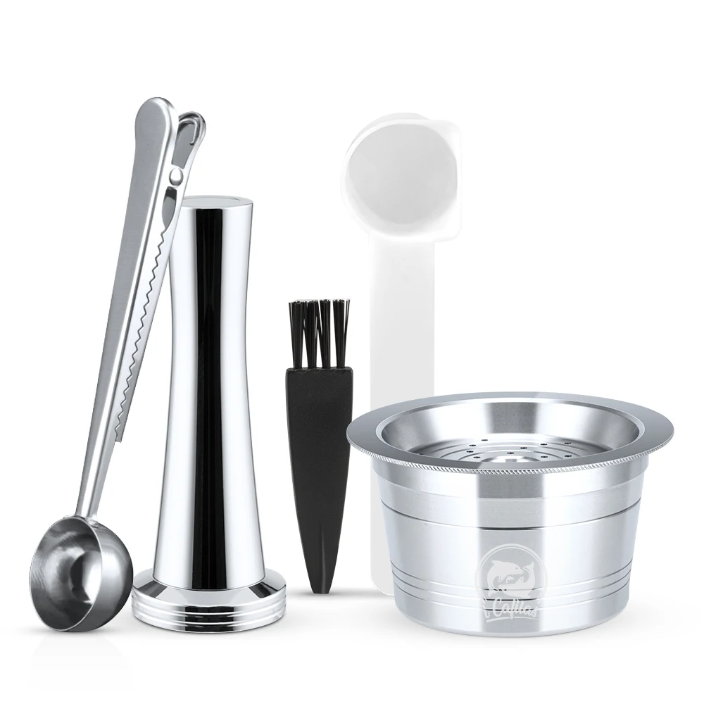 Многоразовые кофейные капсулы RECAFIMIL, кофейные фильтры из нержавеющей стали, капсульный фильтр для кофемашины Tchibo Cafissimo Caffitaly