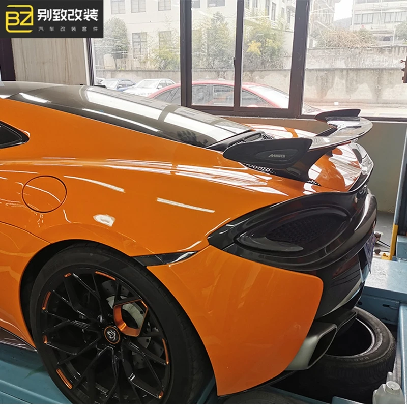 

Высококачественный задний спойлер для Mclaren 540C 570S 570 GT из углеродного волокна, чехол для багажника