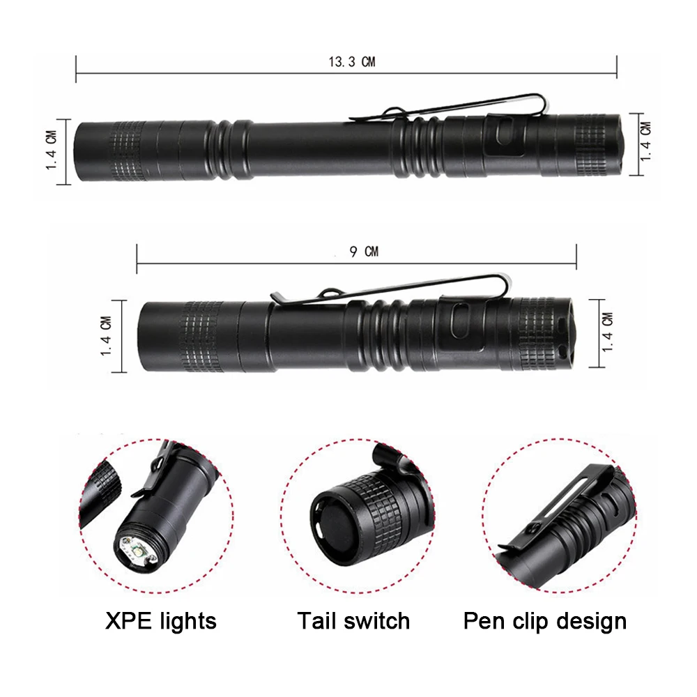 Супер ручка с яркими чернилами светильник мини портативный светодиодный 1