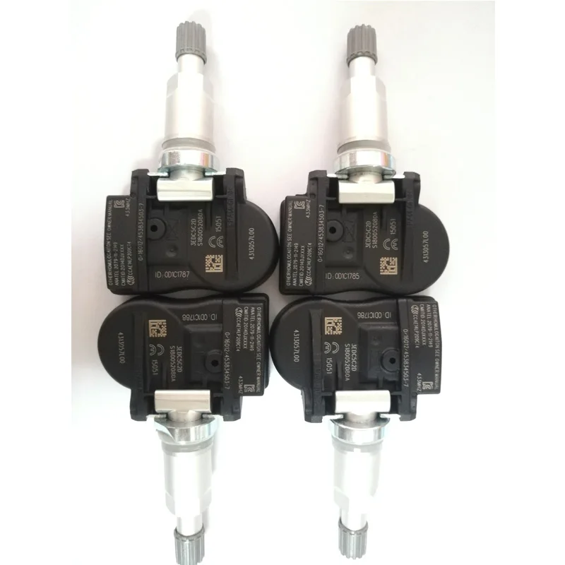 

4 шт. для Jeep Compass 4313057L00 TPMS датчик системы давления в шинах 43130-57L00