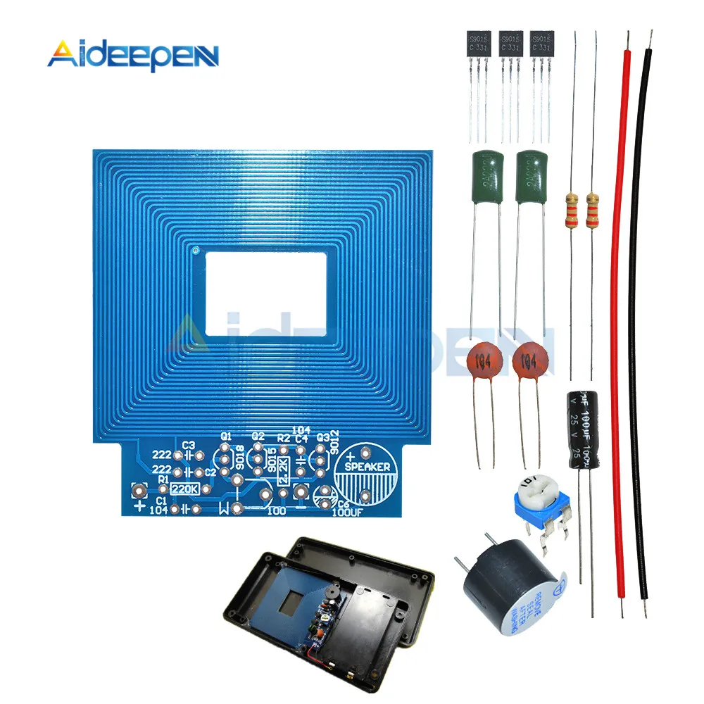 Простой металлоискатель металлический локатор постоянного тока 3 в 5 электронный